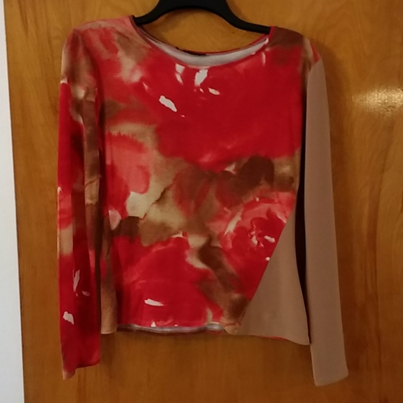 Nana De Charme Paris Tops - Vintage Nana De Charme Paris Watercolor Top